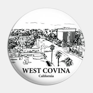 West Covina – California Pin