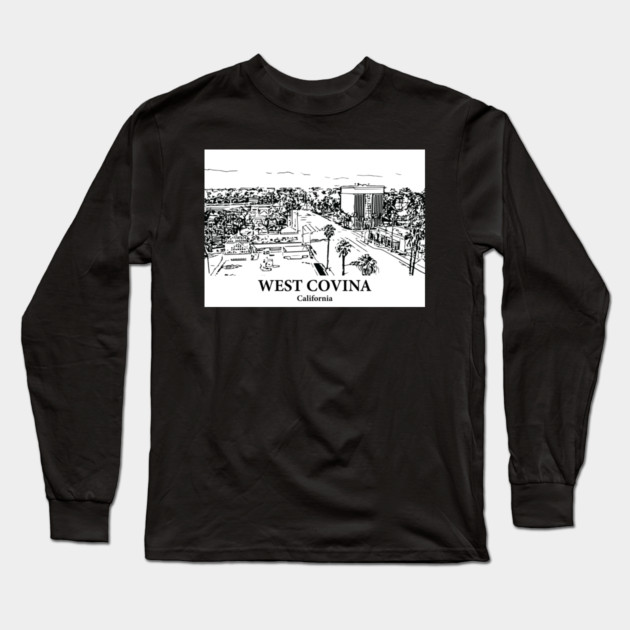 West Covina – California Long Sleeve T-Shirt by Lakeric