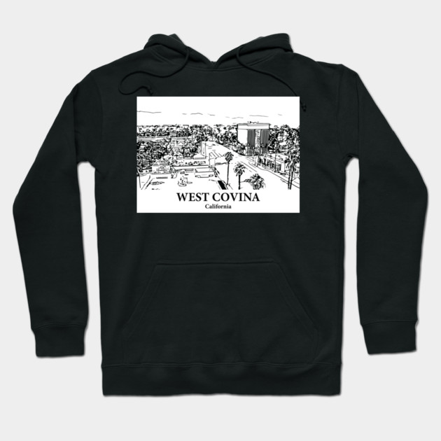 West Covina – California Hoodie by Lakeric