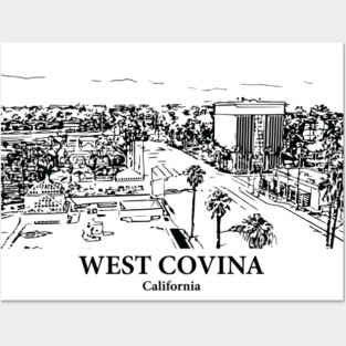 West Covina – California Posters and Art