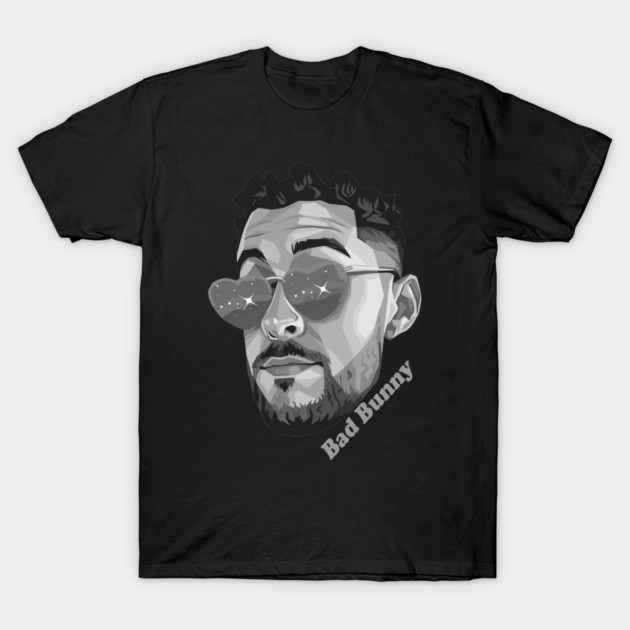Bad Bunny Vector Art - Bad Bunny - T-Shirt | TeePublic