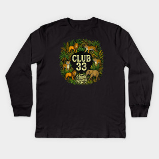 Animal Kingdom Club 33 Orlando Florida Exclusive Print Kids Long Sleeve T-Shirt