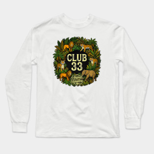 Animal Kingdom Club 33 Orlando Florida Exclusive Print Long Sleeve T-Shirt