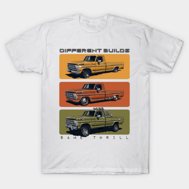 Truck Build T-Shirt by monsalveautos