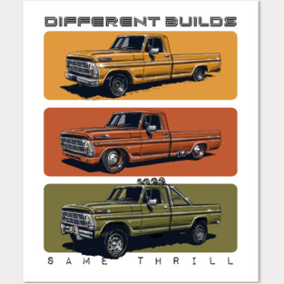 Truck Build Posters and Art