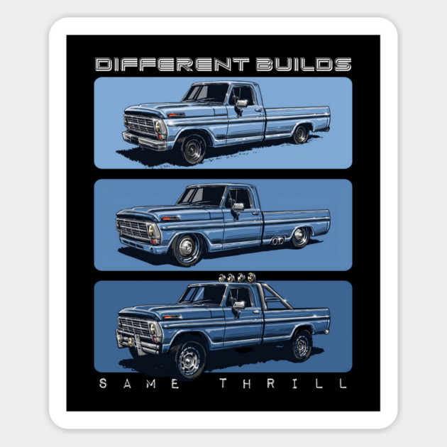 FORD TRUCK BUILD Sticker by monsalveautos