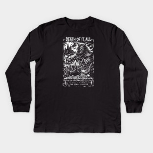 DEATH OF IT ALL Kids Long Sleeve T-Shirt