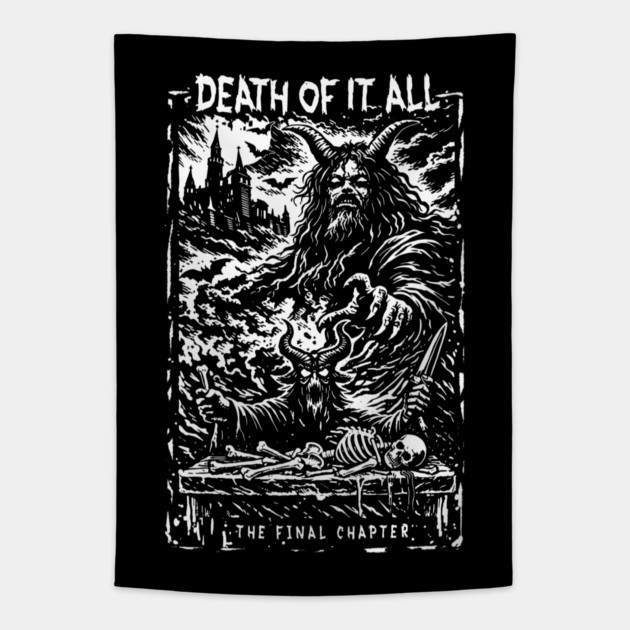DEATH OF IT ALL Tapestry by artslaves
