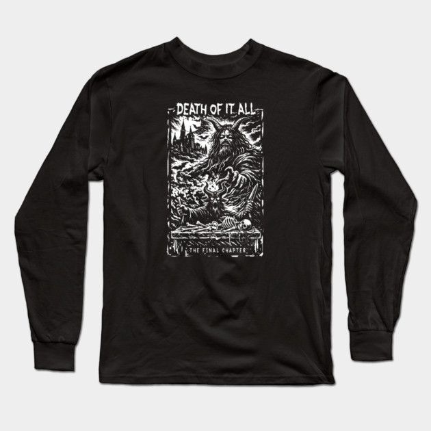 DEATH OF IT ALL Long Sleeve T-Shirt by artslaves