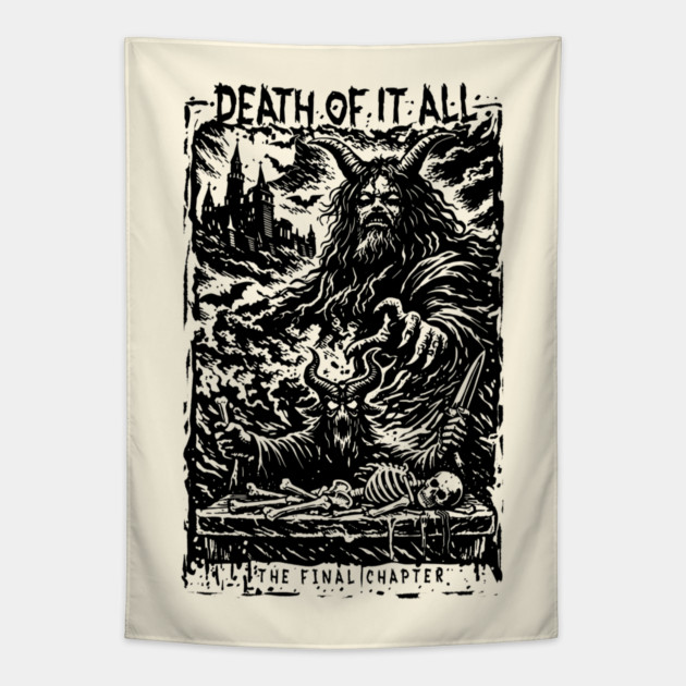 DEATH OF IT ALL Tapestry by artslaves