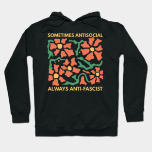 Anti Social Anti Fascist Hoodie