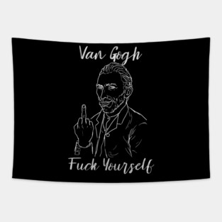 "The Starry Spite Dark" Tapestry