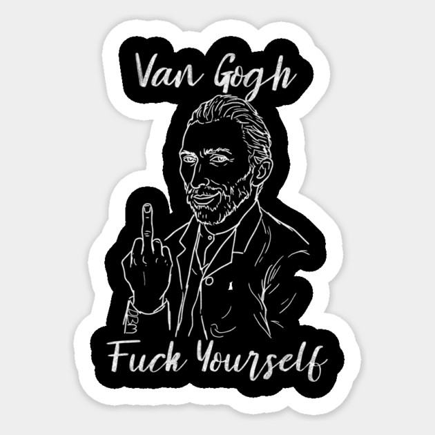 "The Starry Spite Dark" Sticker by Designed By Marty