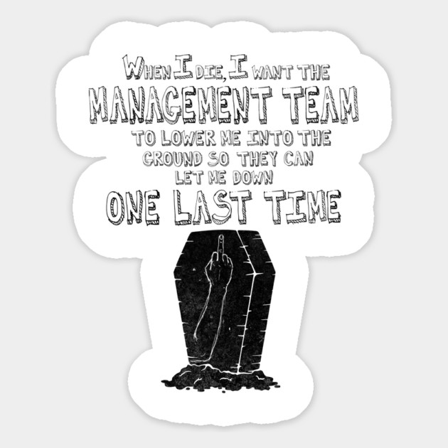 "The Final Performance Review Light" Magnet by Designed By Marty