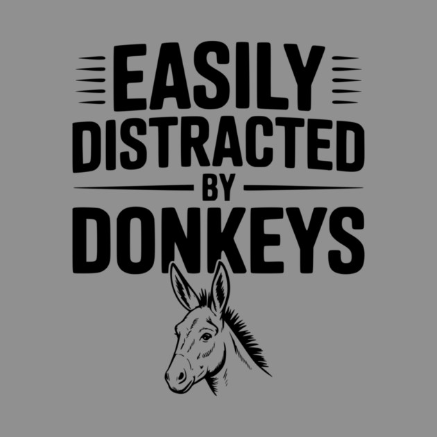 Easily Distracted by Donkeys by Frank Ring