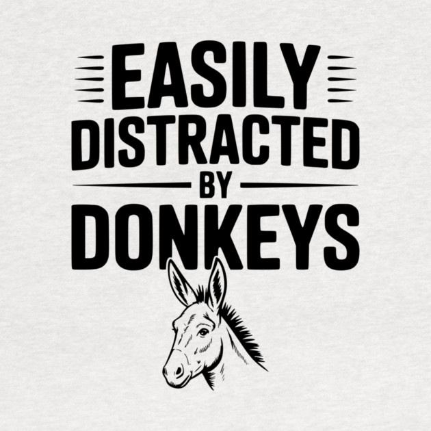 Easily Distracted by Donkeys by Frank Ring