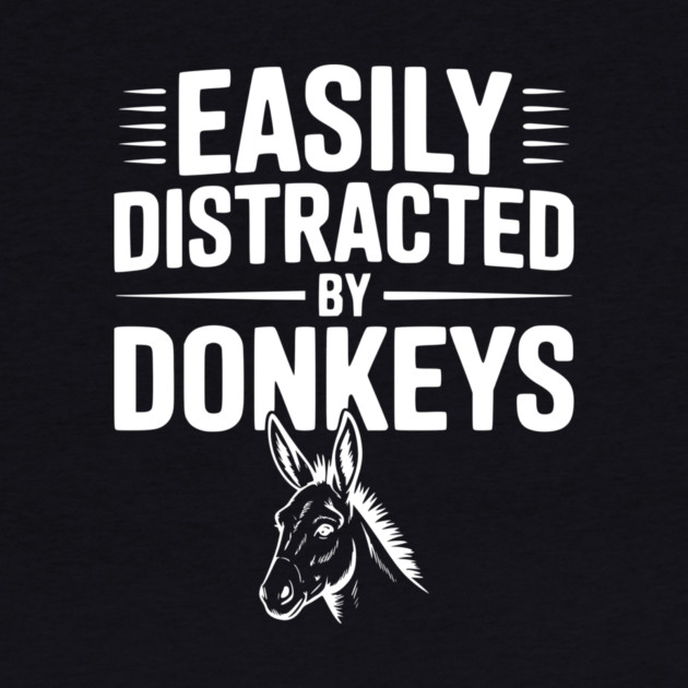 Easily Distracted by Donkeys by Frank Ring