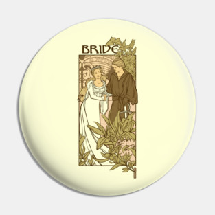Bride Nouveau Pin