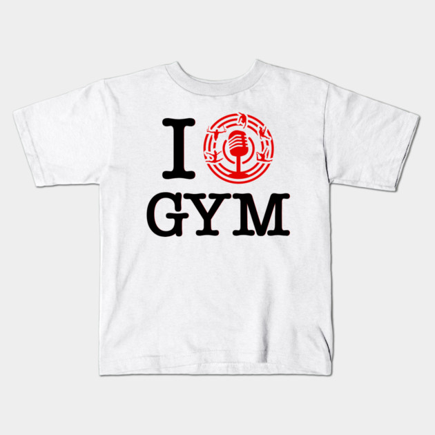 I Heart Gymnastics (Light) Kids T-Shirt by GymCastic