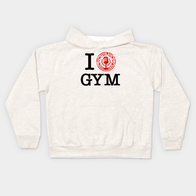 I Heart Gymnastics (Light) Kids Hoodie by GymCastic