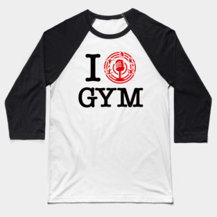 I Heart Gymnastics (Light) Baseball T-Shirt