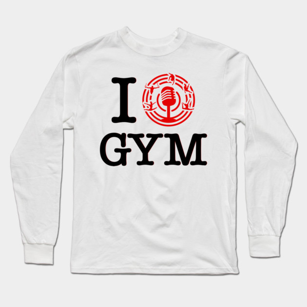 I Heart Gymnastics (Light) Long Sleeve T-Shirt by GymCastic