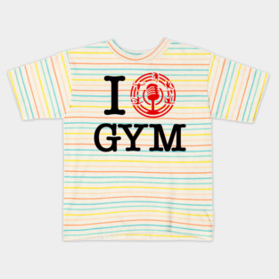 I Heart Gymnastics (Light) Kids T-Shirt
