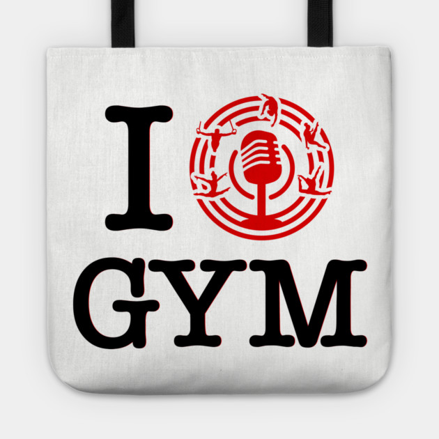 I Heart Gymnastics (Light) Tote by GymCastic