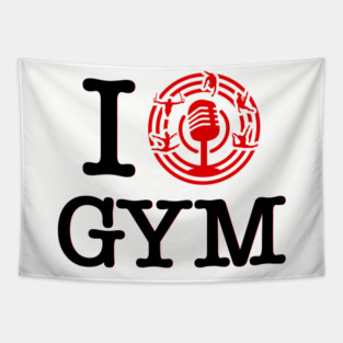 I Heart Gymnastics Tapestry