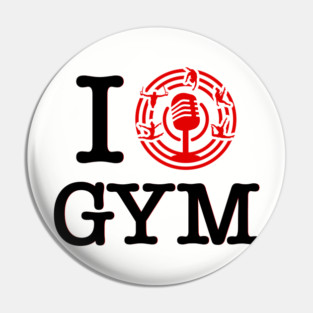 I Heart Gymnastics Pin