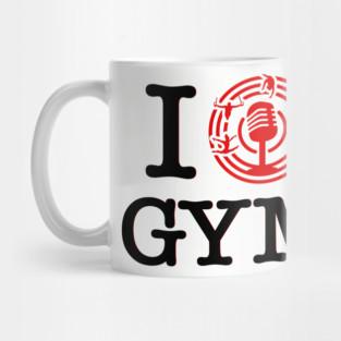 I Heart Gymnastics (Light) Mug