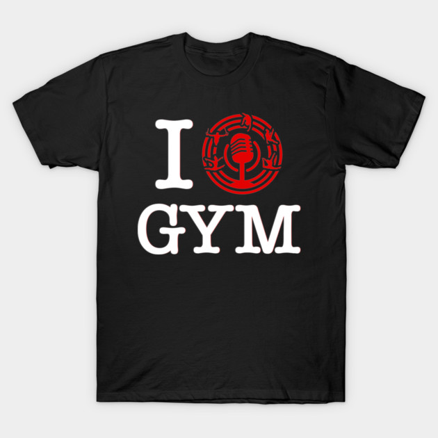 I Heart Gymnastics (Dark) T-Shirt by GymCastic