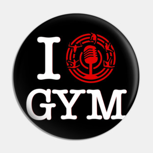 I Heart Gymnastics (Dark) Pin