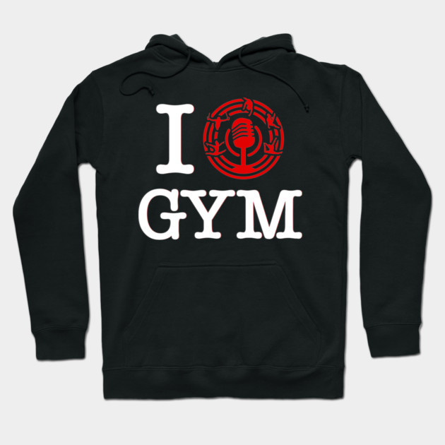 I Heart Gymnastics (Dark) Hoodie by GymCastic