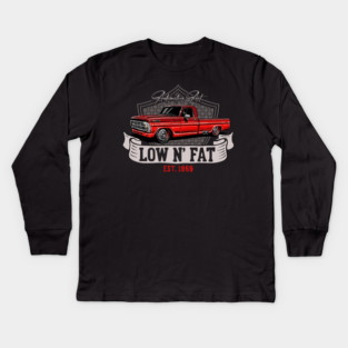 Ford low n fat Kids Long Sleeve T-Shirt