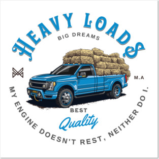 Ford Heavy Loads Posters and Art