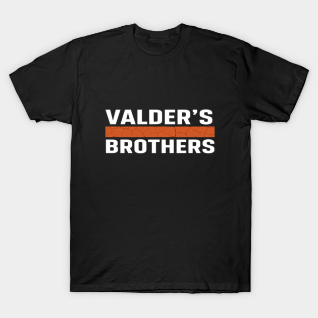 Valder’s Brothers Bold Statement Typography T-Shirt – Strong Brand Design T-Shirt by Valder’s Brothers