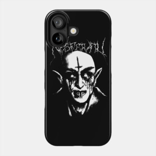 Black Metal Nosferatu Phone Case