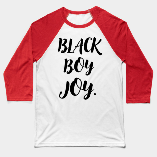 Black Boy Joy Baseball T-Shirt by The WYLD Tribe