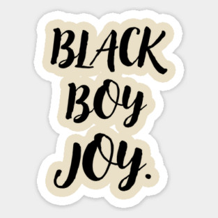 Black Boy Joy Magnet