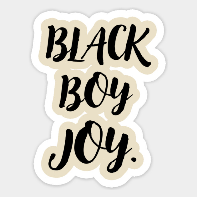 Black Boy Joy Magnet by The WYLD Tribe