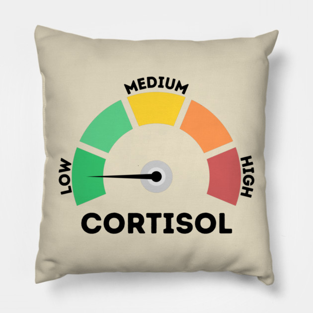 Low Cortisol Level Pillow by The WYLD Tribe