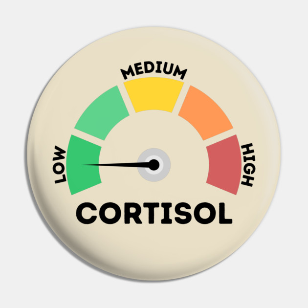 Low Cortisol Level Pin by The WYLD Tribe