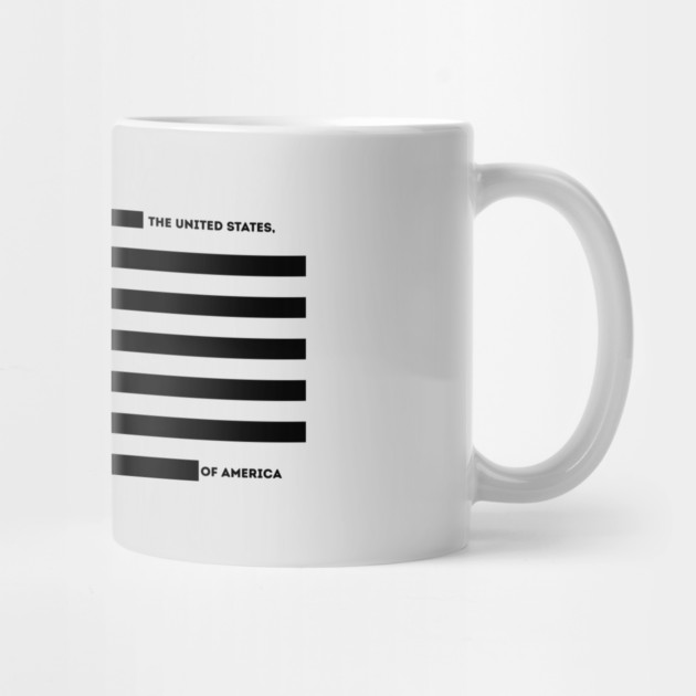 Censored US Flag Redacted Bars by The WYLD Tribe