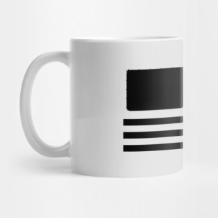 Censored US Flag Redacted Bars Mug