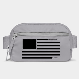 Censored US Flag Redacted Bars Bag