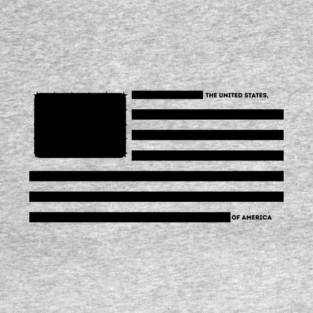 Censored US Flag Redacted Bars T-Shirt
