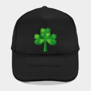 Building Blocks Shamrock St Patricks Day Hat