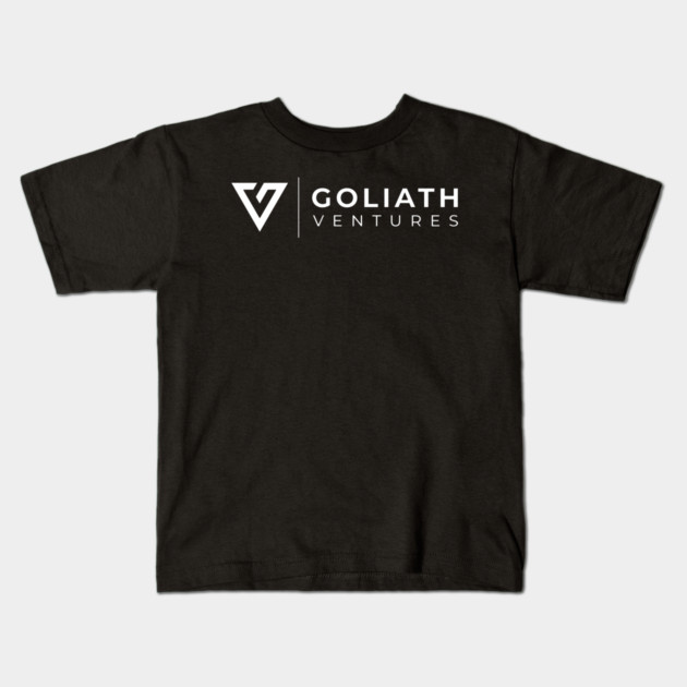 Goliath Ventures Inc Kids T-Shirt by THE CRYPTO PONZI SCHEME AVENGER