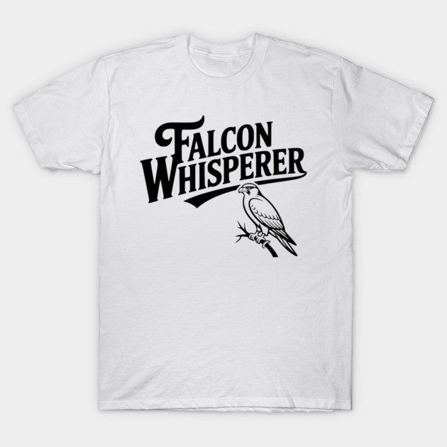 Falcon Whisperer T-Shirt by Frank Ring